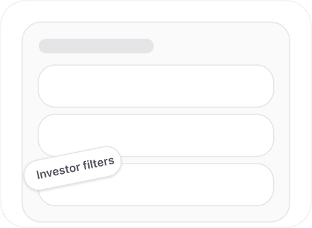 Define your investment focus